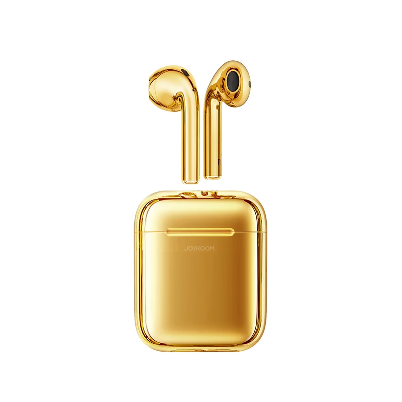 

Joyroom T03S Gold Wireless Earphone Headphone Earbuds For Iphone