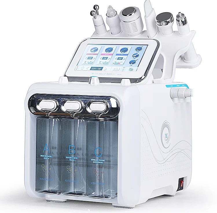 

Personal Label 6 in 1 Water Oxygen Jet Aqua Peeling Microdermabrasion Hydrodermabrasion Hydro Facial Machine