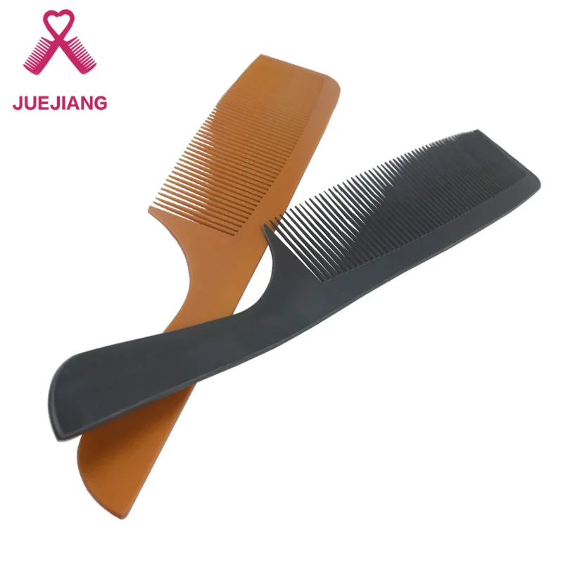 

Super Hot Sale Amazon Anti Static Bakelite Wood Cutting Hair Comb Parting Hair Comb Barber Shop Salon Stylist Used, Black/ yellow