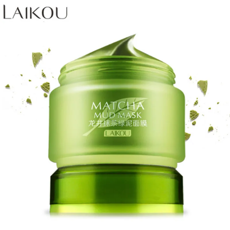 

Private label Deep Cleaning Oil-Control Moisturizing Matcha Mud Facial Mask