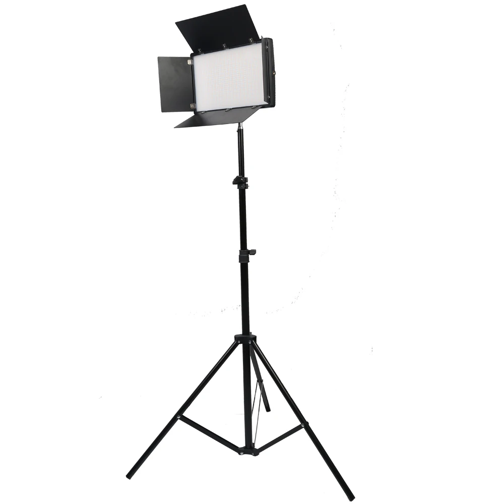 

Dimmable LED Video Light Panel 12inch 60W 3200-5600K Photography Shooting with 2M Light Stand for Photo Studio