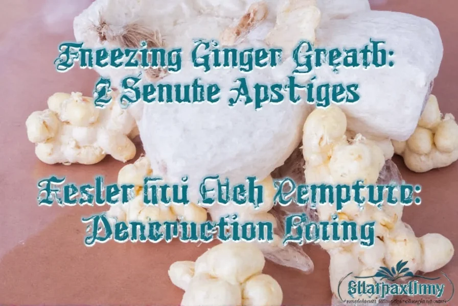 Freezing Ginger: Complete Preservation Guide