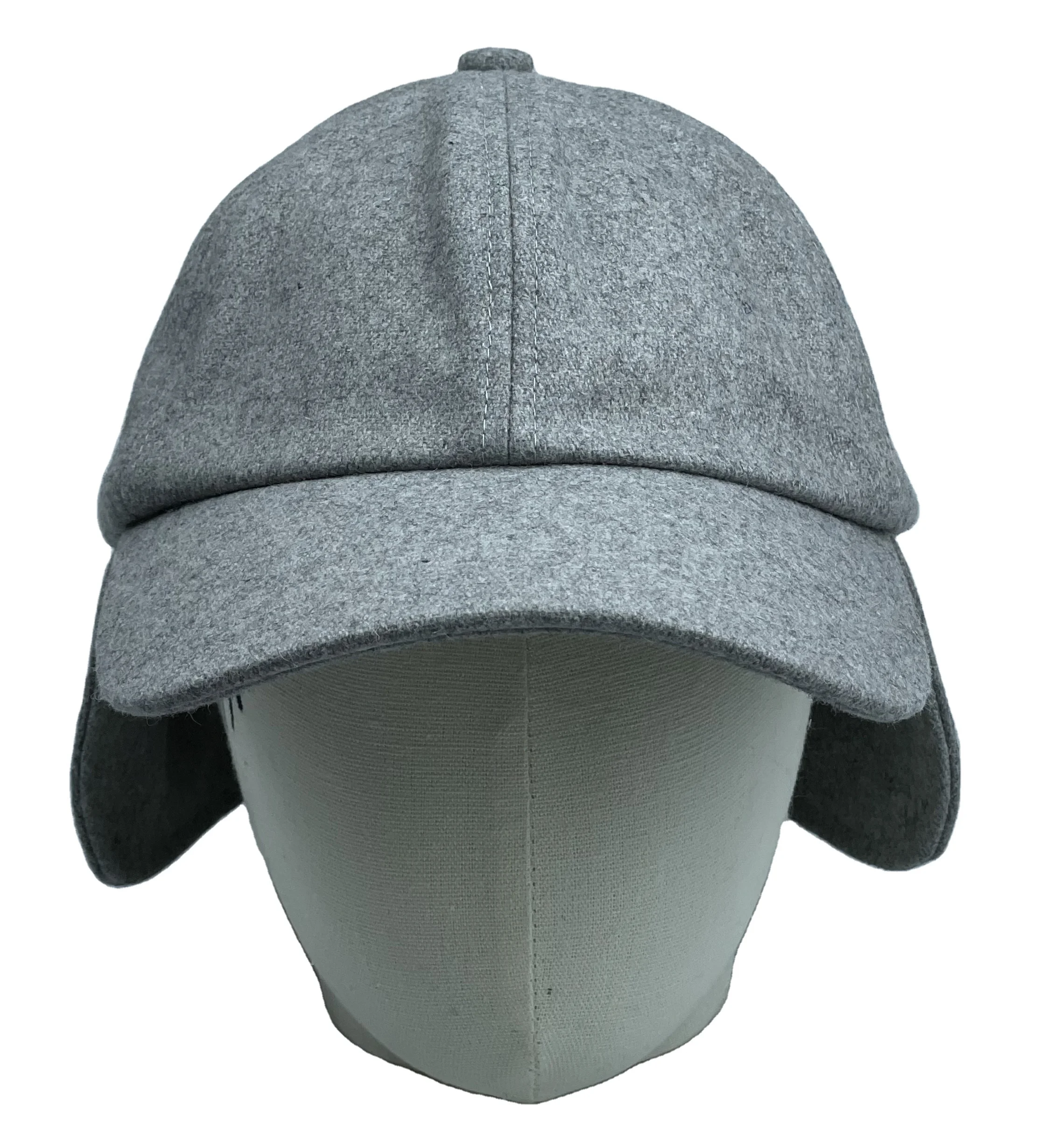 Winter Outdoor Warm Thicken Snow Ski Earflap Fleece Lining Custom Trapper Hats Sporty Common Campaign Winter Trooper Woolen