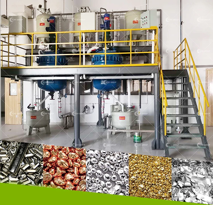 Precious Metal Extraction And Refining Ewaste Gold Recovery Plant