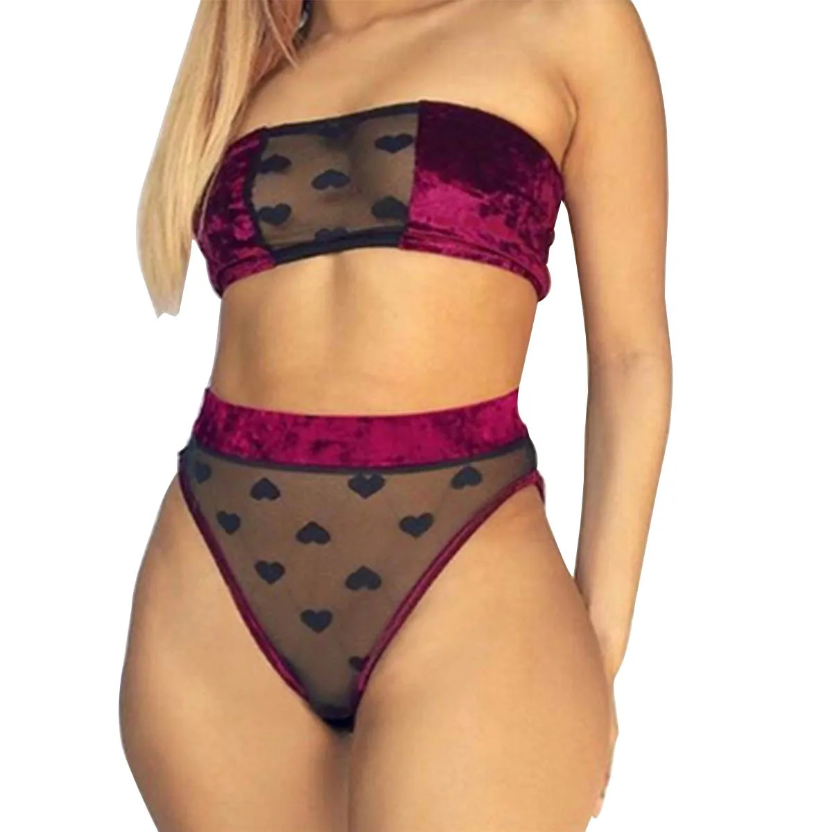 

2020 new design transparent plus size lace patching sexy lingerie set, Blue black orange purple