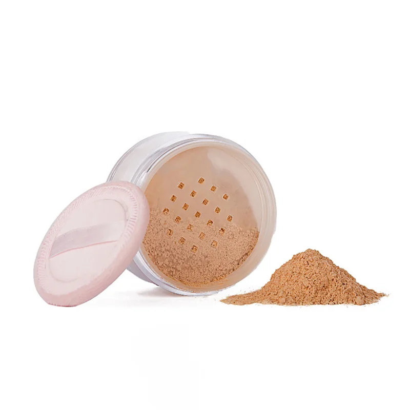 

Hot sale professional face makeup 10 colors loose powder with custom logo