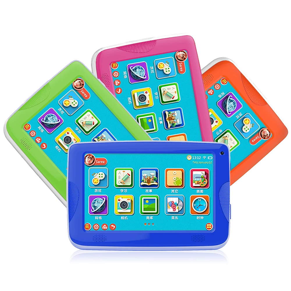 

tablet 7 inch A50 2+16G Android10.0 GMS certification children tablet best gift children learning wifi quadcore kids tablet pc