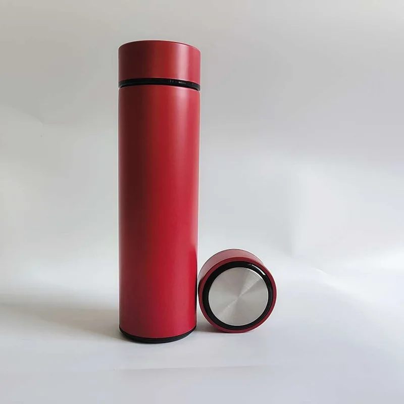 

Mikenda 500ml Smart Thermos Vacuum Flasks Business vacuum thermos intelligent vacuum flask logo custom, Mix