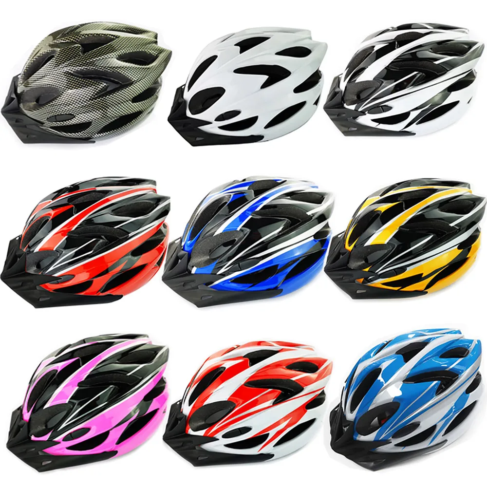 

UPANBIKE Bike Helmet Multicolor Adjustable Breathable Head Safety Protection Cycling Helmet For Adult, Black+white