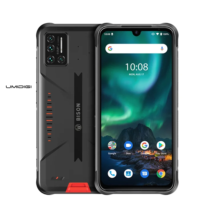 

Umidigi Bison 6GB 128GB Smart Phones 4G Smartphone 5000Mah Octa Core Mobile Phone Rugged Ip68/Ip69k with Great Price