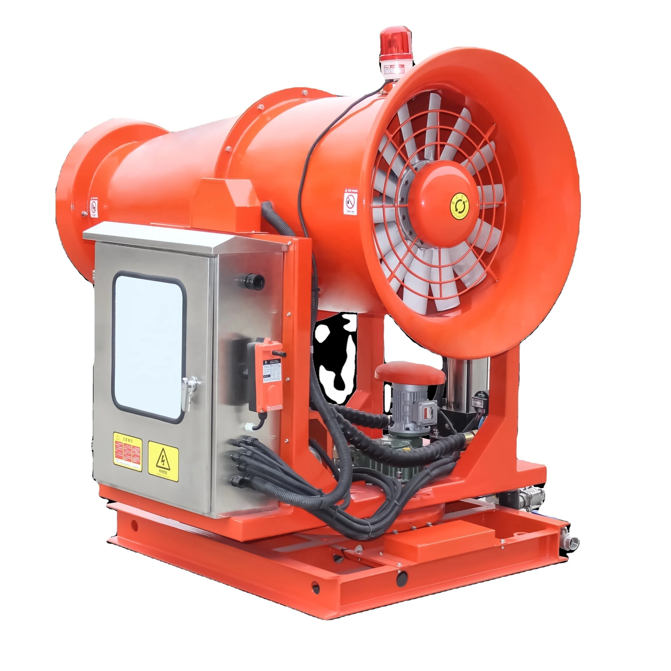 

50 meters fog cannon machine with CE certification, Customers' request