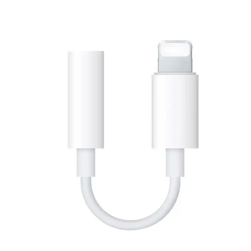 

2020 Hot Selling High Quality Earphone Jack Adapter 3.5mm to Jack Cable for iphone, White