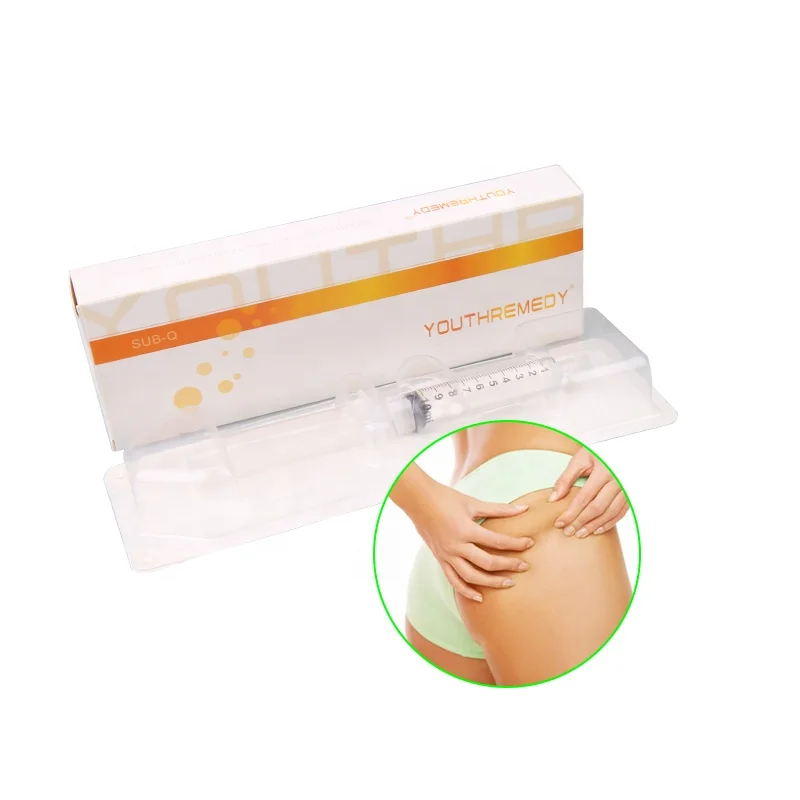 

10ml Cross-linked hyaluronic acid injection derm filler for buttock, Transparent