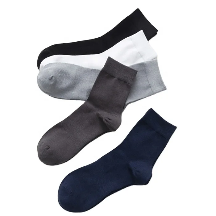 

Custom Organic Model Bamboo Ankle Men's Socks Black & White Business Casual and Dress Socks Business socks, Custom color accept