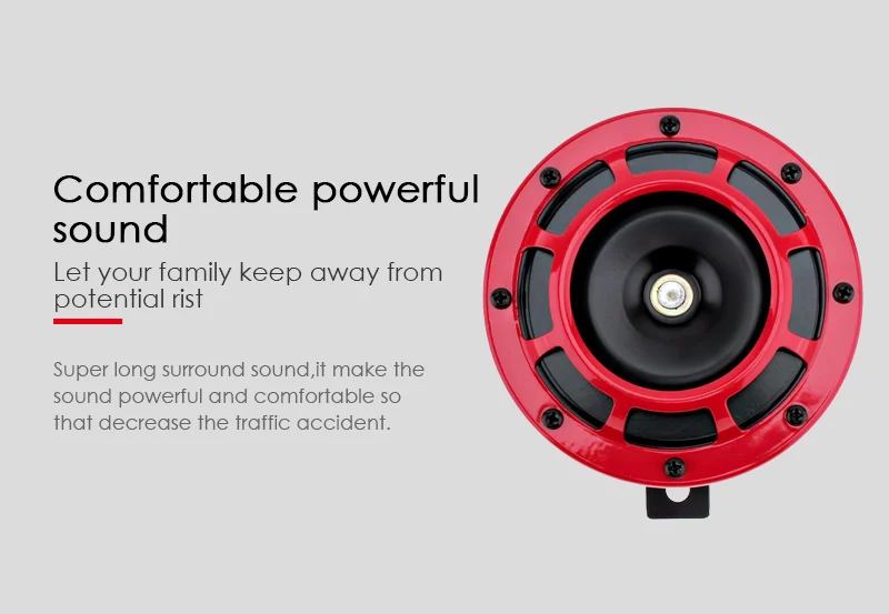 Musuha Rts Loud Car Horn For Car 12v For Hella Type Horn Universal