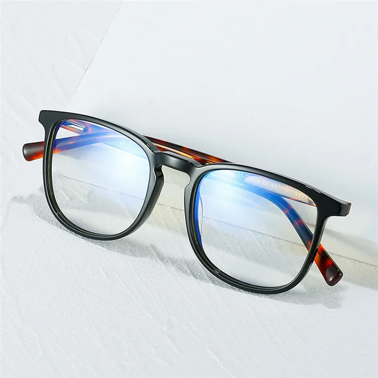 

2022 Wholesales Unisex Adult Anti Blue Blocking Computer Acetate Optical Frame