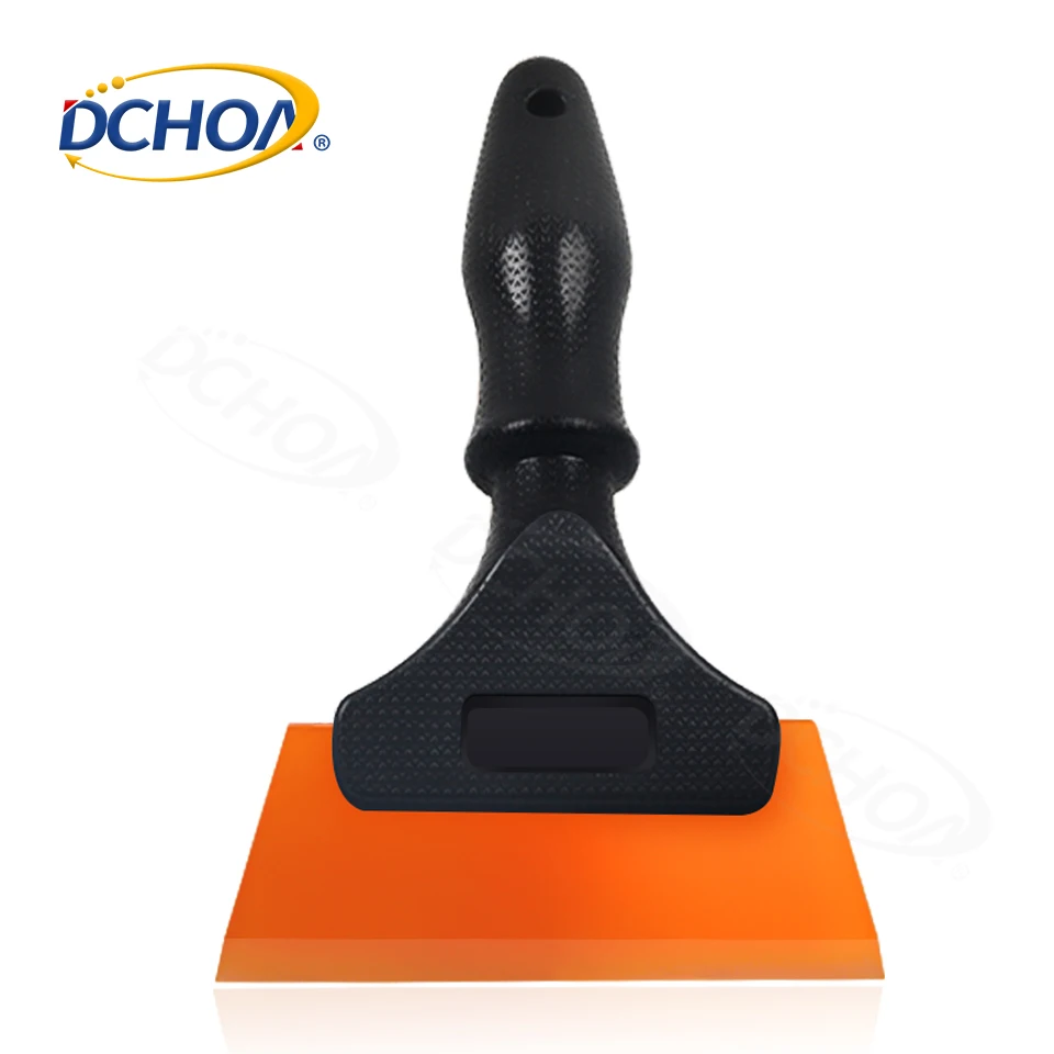 

DCHOA Customize Logo Rubber Squeegee Scraper Car Tint Cleaning Tools