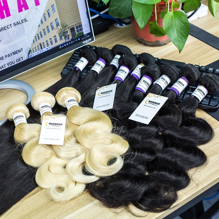 

Cheap 100 Human Hair Best Price Xuchang Factory Wholesale Cheap Price, 1b natural color