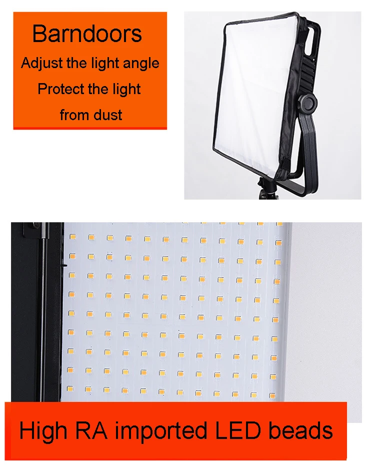 Wholesale price LED meeting photography shooting bi-color led panel dual colour studio light