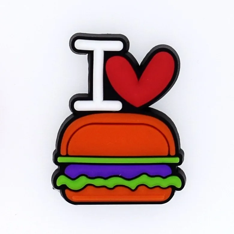 

11 pcs/lot Cartoon Shoe Charms Cute Simulated Food Buckle Decorations Garden Shoe Accessories Fit Croc Kids