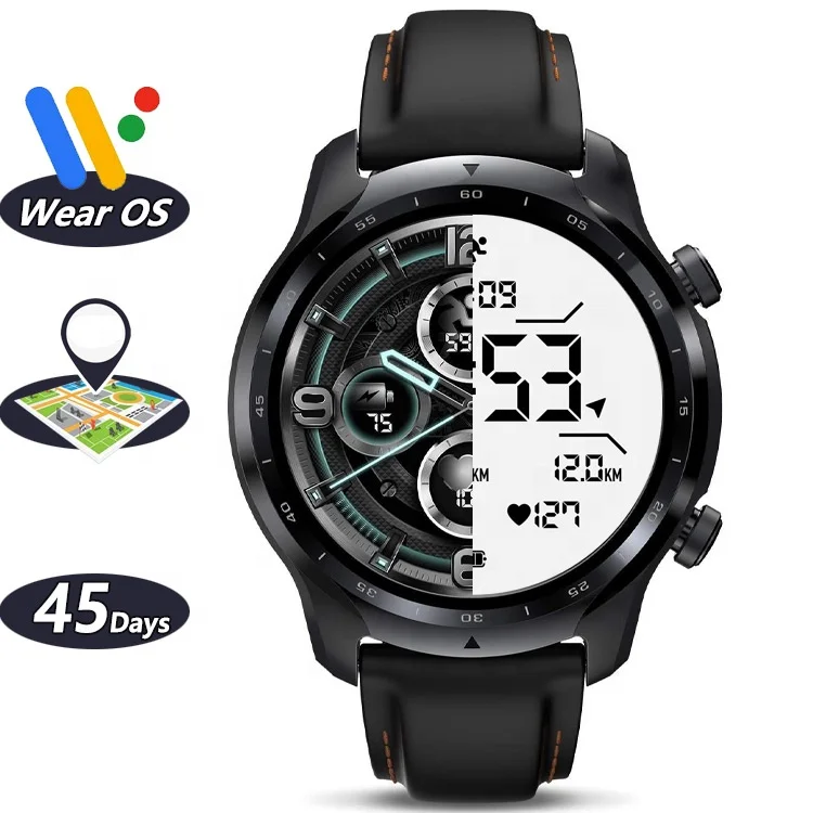 

Original Mobvoi Ticwatch Pro 3 GPS Pro3 Google Android Wear OS Smartwatch Reloj Montre i Watch Serie Seri Series 6 Smart Watch