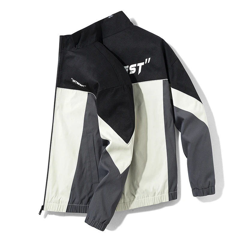 

2020 OEM Custom Men Sports Knitted Windbreaker Fashion Comfortable Training Waterproof Jacket, Customized color