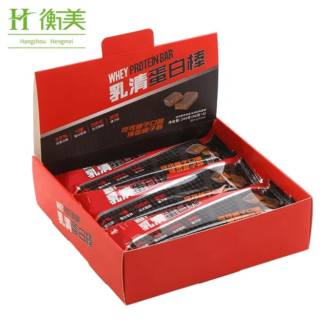 
OEM Customized Label Protein Snacks Protein Bar 
