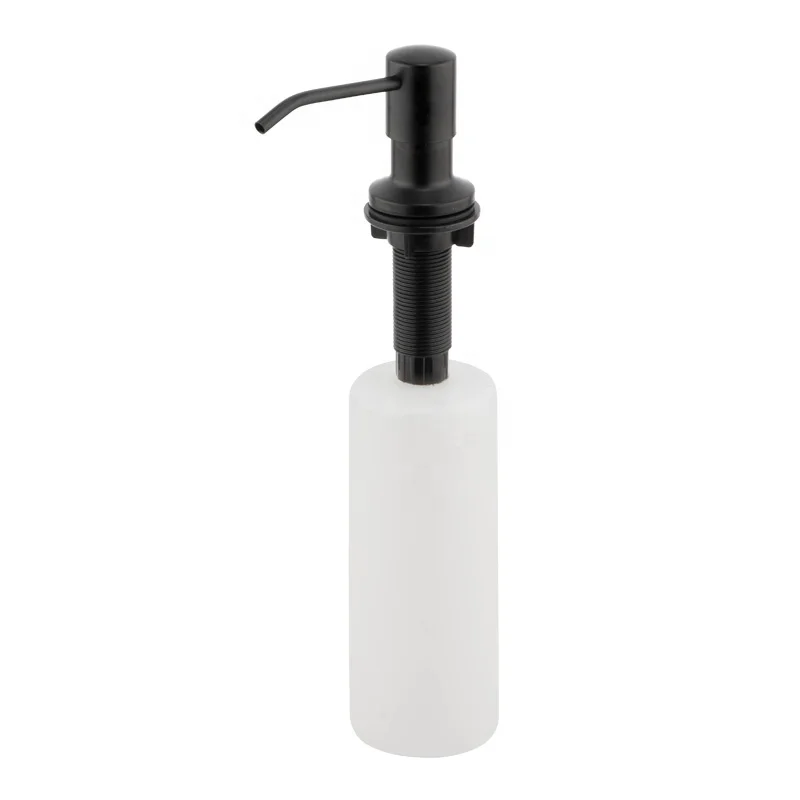 China Manufactory Double Chrome Metal Liquid Hand Soap Dispenser for Kitchen Sink Home Office or Hotel Use