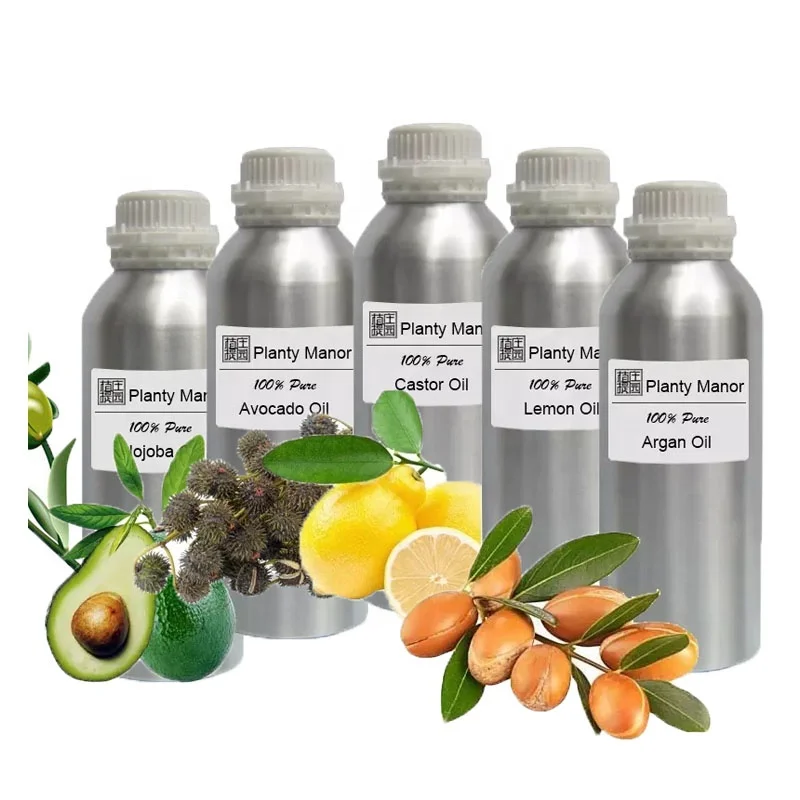 

Beauty Oil Bulk Drum Rosehip Castor Jojoba Argan Grapeseed Sweet Almond Cosmetic Plant Carrier Essential Oils For Skin Massage