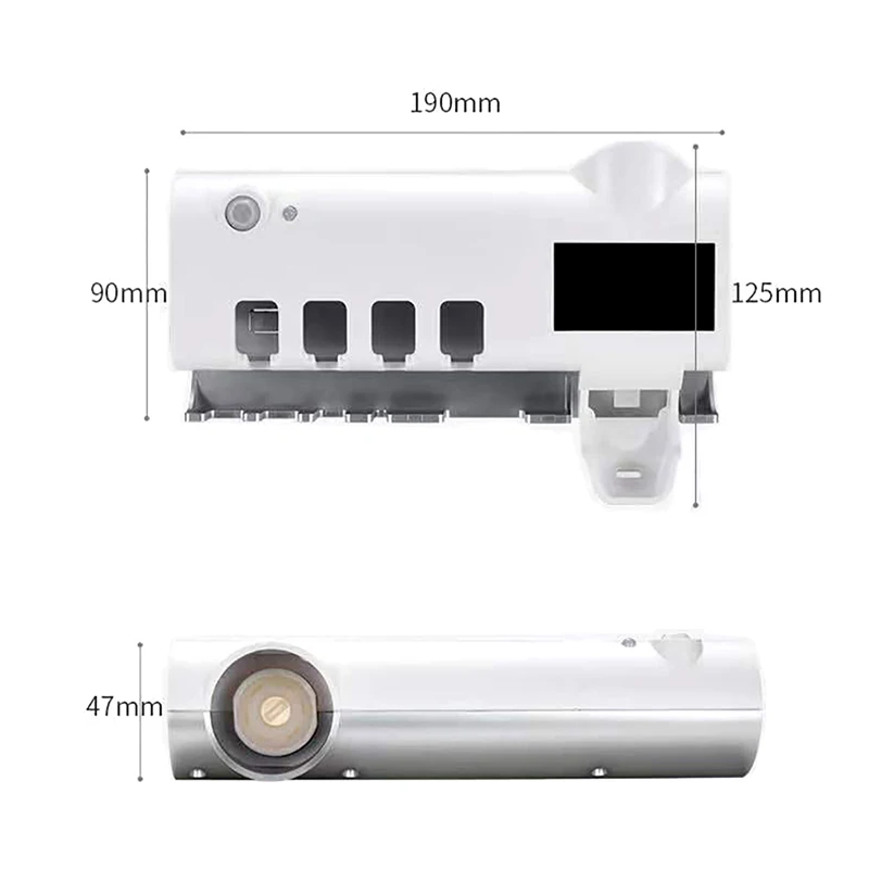 
Uv Portable Holder Ultraviolet Electric Light Mini Toothbrush Sterilizer 