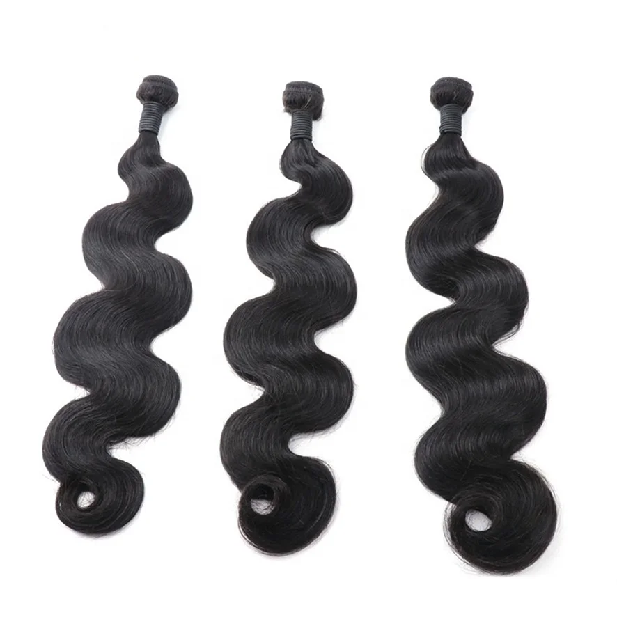 

Highknight Straight Virgin Hair Bundles Body Wave 12A Grade Curticle Aligned Double Drawn Virgin Hair Bundles With Lace Closure