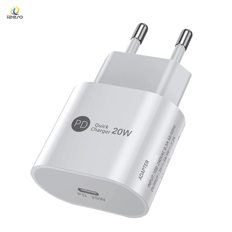 

20W Type C Wall Charger USB-C PD Fast Charger Travel PD Charger Adapter for iPhone 12 Pro Max Samsung