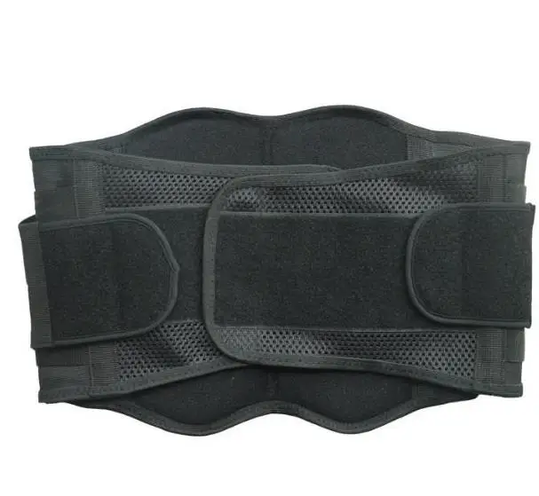 

Wholesale Unisex Elastic Running Waist Support Waist Traction Belt Waist Belt For Pain, Black ,customized color