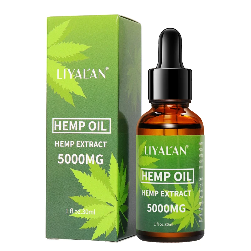 

OEM ODM natural Organic Extraction Drops Pain Relief Anxiety Stress Relief Hemp seed Oil