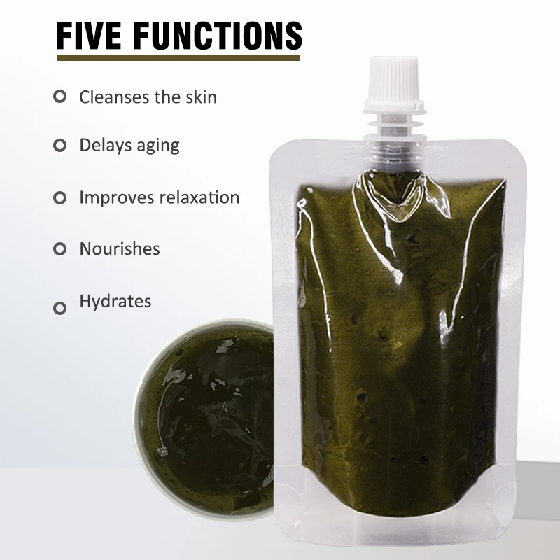 

Wholesale Baged Algae Crystal Gel Sleeping Moisturizing Facial Mask Face Mask Cream