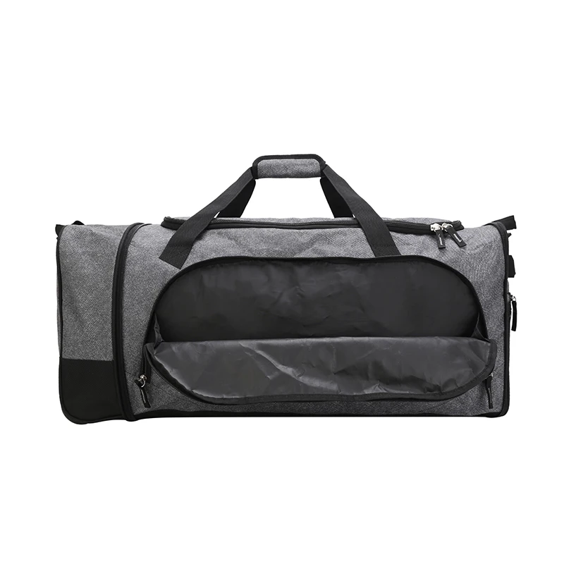 Wheeled Travel Large Rolling Folding Duffle Bag For Travel Packable