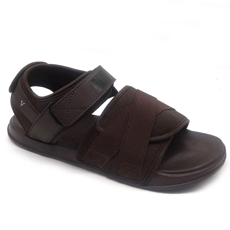 

Breathable cross ribbon men's sandals beach style outdoor hiking sport sandal shoes for men's EVA bottom mesh Lining sandals