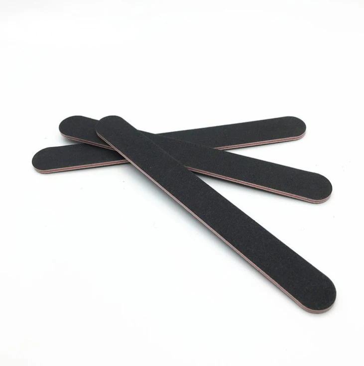 Hot Selling Bulk Custom Printed Black 150/180/240 Nail File Buy Bulk Nail Files,Printed Nail