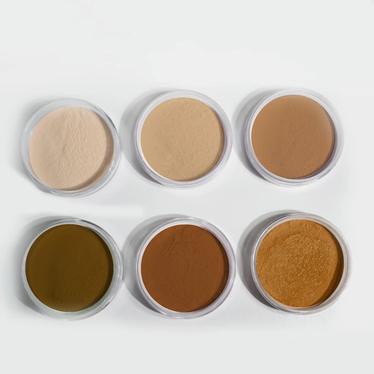 

Private Label 12 Colors Waterproof Oil Control Matte Highlighter Brown Loose Powder