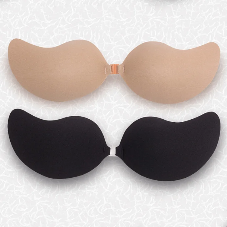 

Self Adhesive Silicone Invisible Push Up sponge Bra Strapless, Customized color