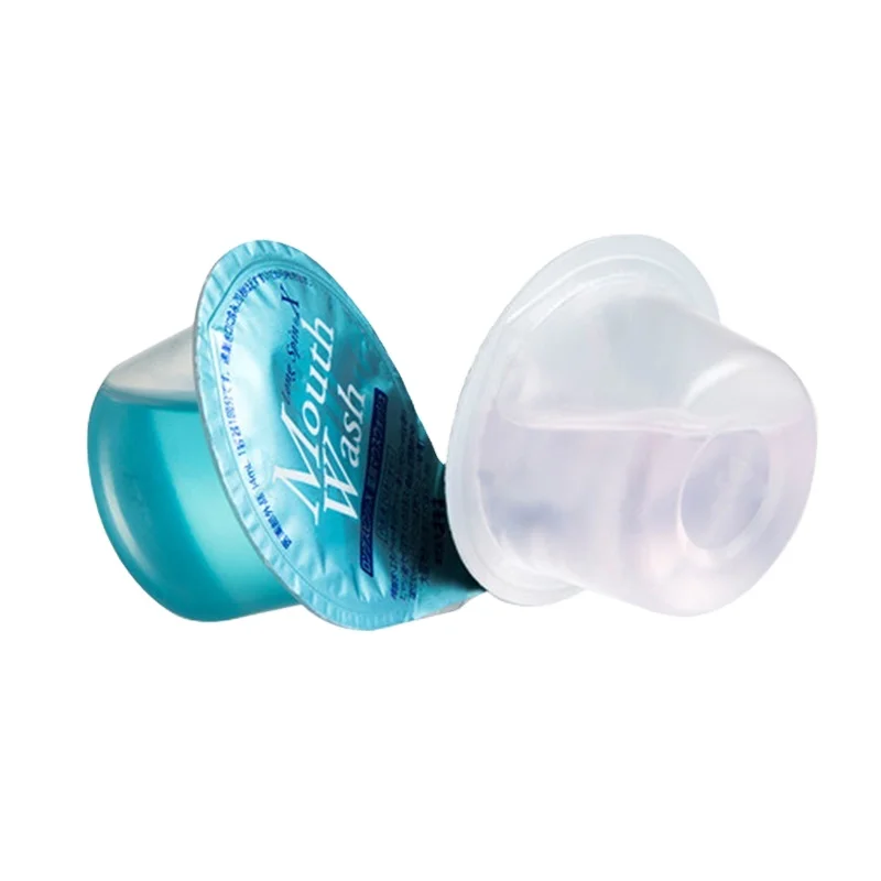 
Japan Okina portable jelly mouthwash filling machine Liquid blister packaging machine 