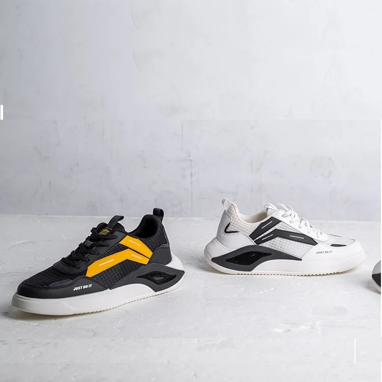 

New arrival Fly woven brand man shoes made in china, Black, white and beige