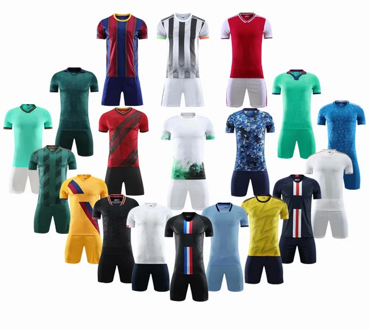 

2021 Wholesale Thai quality Inter Soccer Wear Soccer Jersey United Uniform Football Shirt, Customized color