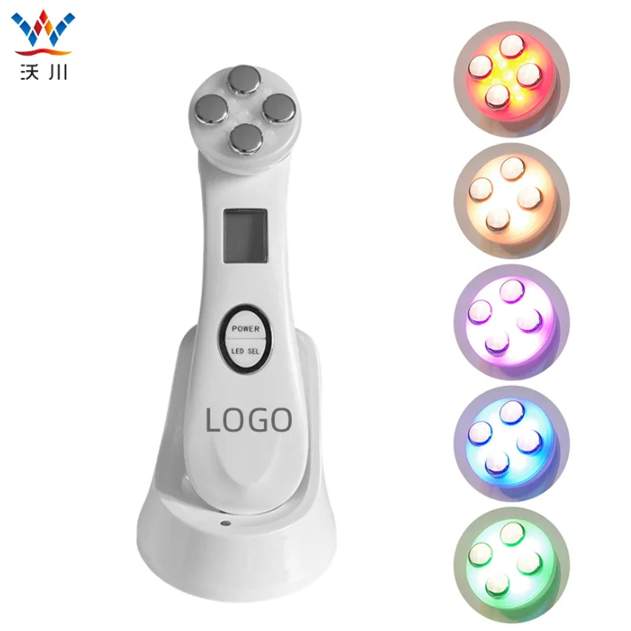 

Radio Frequency Wrinkle Removal Face Lifting LED Photon EMS Facial Massage RF Skin Tightening Machine