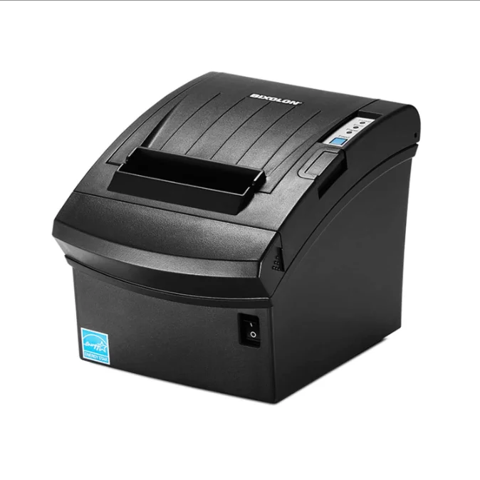 

Original Bixolon SRP-350plusIII Receipt Ticket Printer 80mm Thermal Label Printer Machine Barcode Printer, Black color