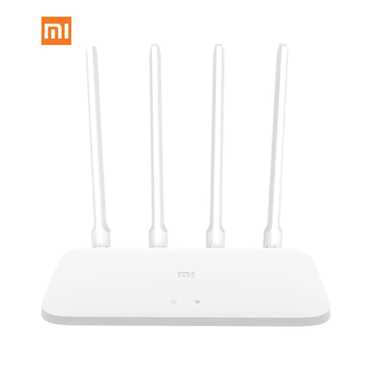 

Original Xiaomi WiFi Router 4A AC1200 Wireless Router Repeater 64MB 1167Mbps Smart APP Control 2.4GHz & 5GHz With 4 Antennas, Black