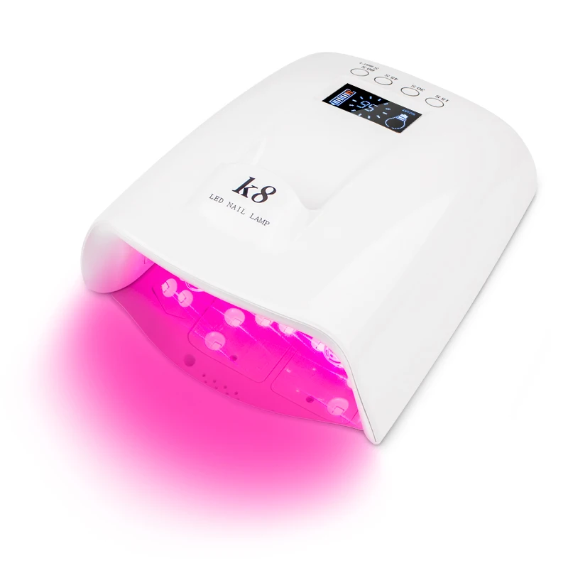 

2021 new arrivals pro cure high quality rechargeable cordless wireless gel polish sun uv led gel nail lamp with private label
