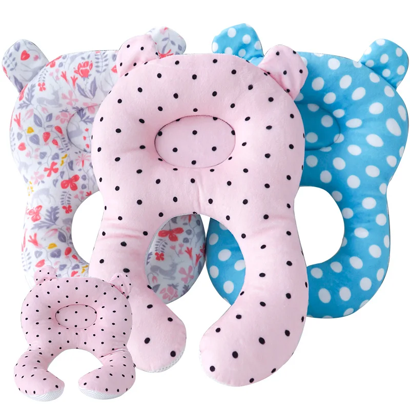 

Big Promotion Cotton 3D Mesh Neck Baby Pillow Stroller Children Kids Pillow Travel