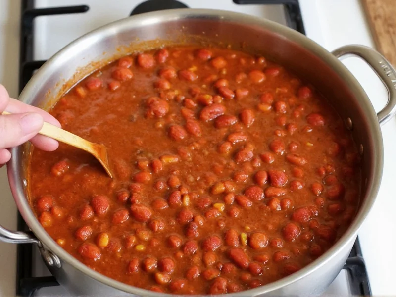 how to make homemade chili