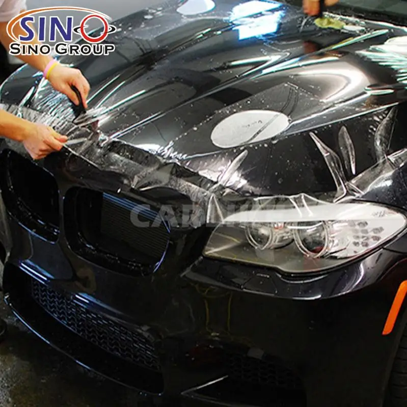 

SINO Ppf Car Film Protective Paint Protection Tpu Sports Car Body Body Stickers Dry Stick Heat Gun Anti Scratch CL-TPU-01